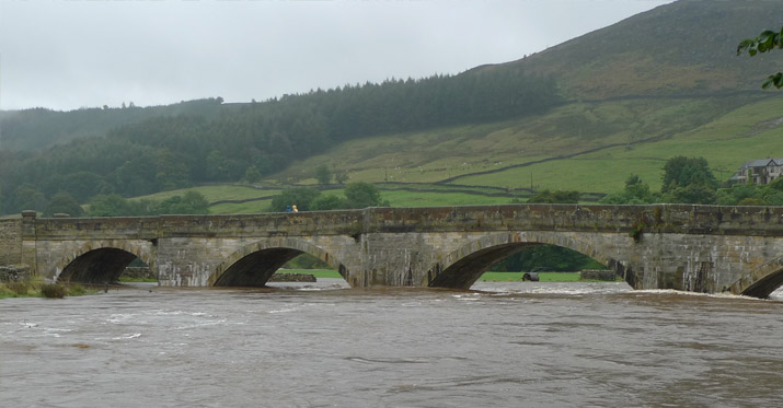 River Wharfe in flood